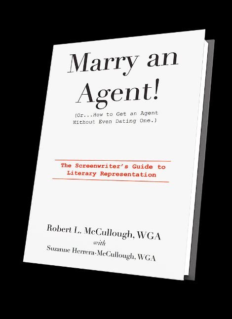 hardcover book "Marry an Agent"